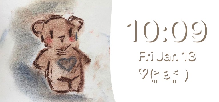 bear clockk
