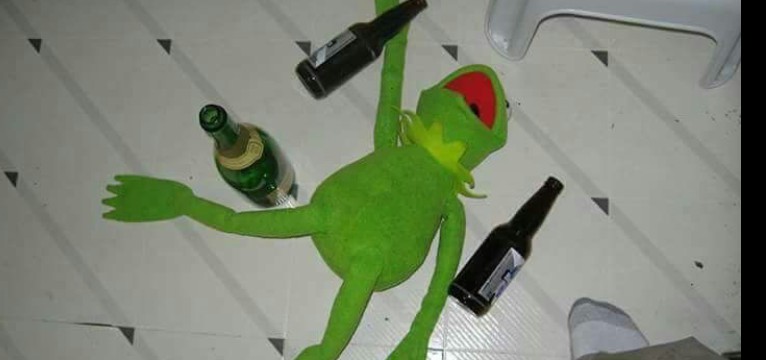 passed out kermit oof oof