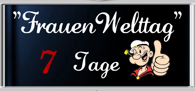 Frauentag counter Popeye 