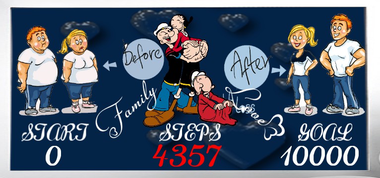 Step Popeye Familie 