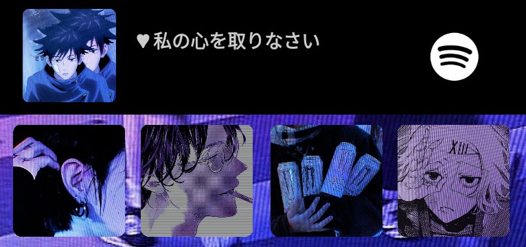 anime purple Spotify