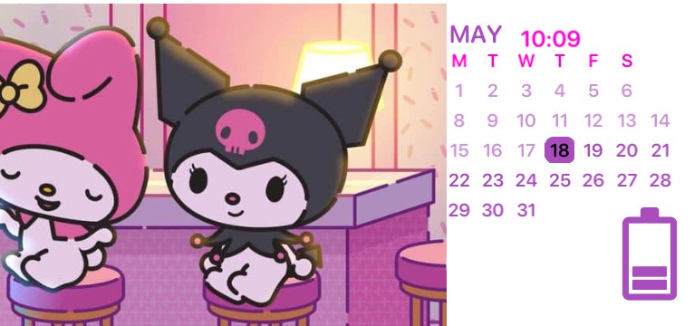 kuromi and melody