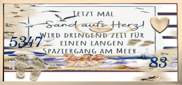 Herzschlag Schritte Kuestenkind  11