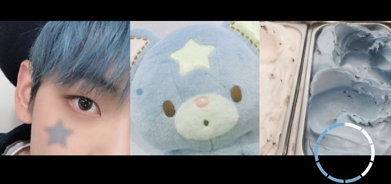 Soobin TXT blue 