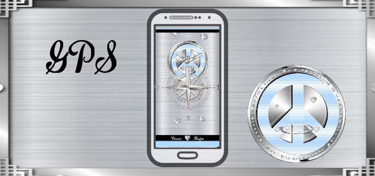 GPS Diamond Peace hellblau 