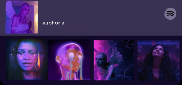 euphoria Spotify widget