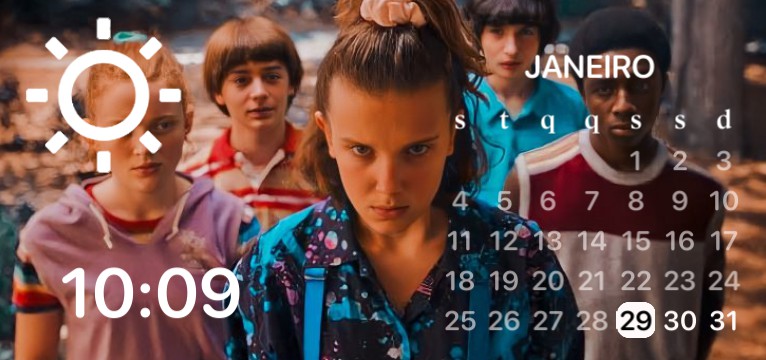 Calendrio Stranger Things por Danila Santos