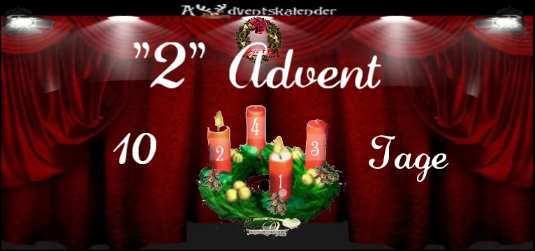 Counter Adventskalender 1 Advent 2