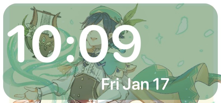 venti time widget