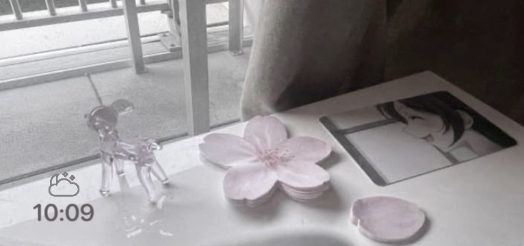 grey and pink