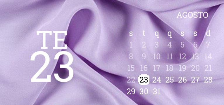 calendar purple aestetic 