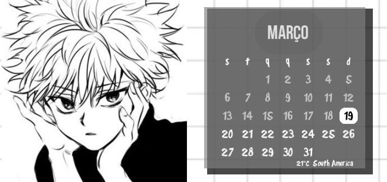 killuas calendar