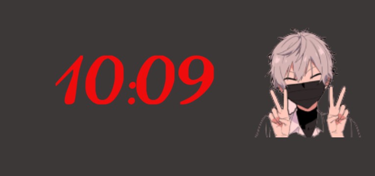 mafu mask clock
