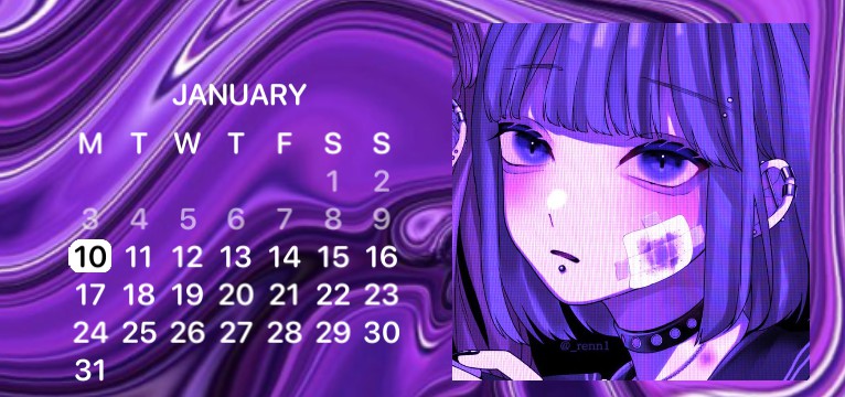 purple
