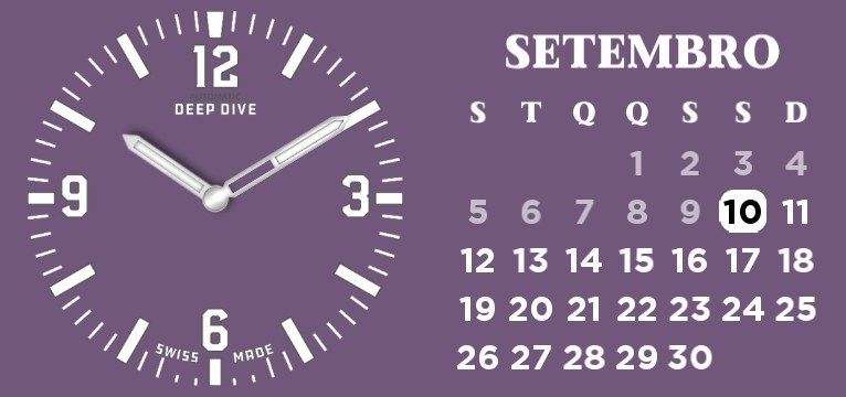 Clock Calendar widget