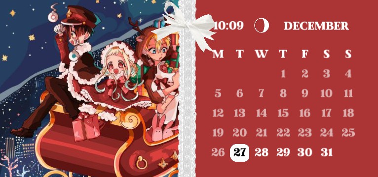 TBHK Aesthetic Christmas Widget