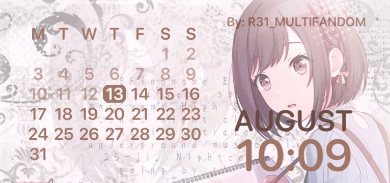 Ena Calendar widget 