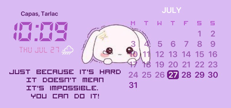 Purple Widget
