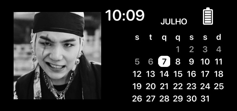 Yoongi Calendar