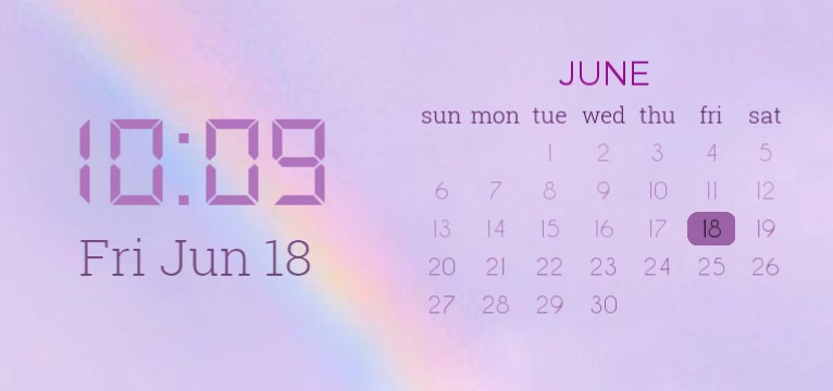 lilac rainbow