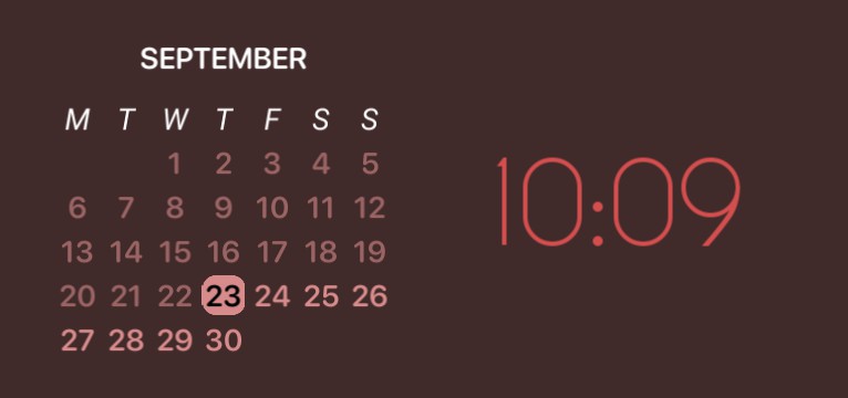 clock/calendar
