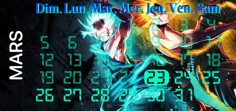 MHA Calendar 