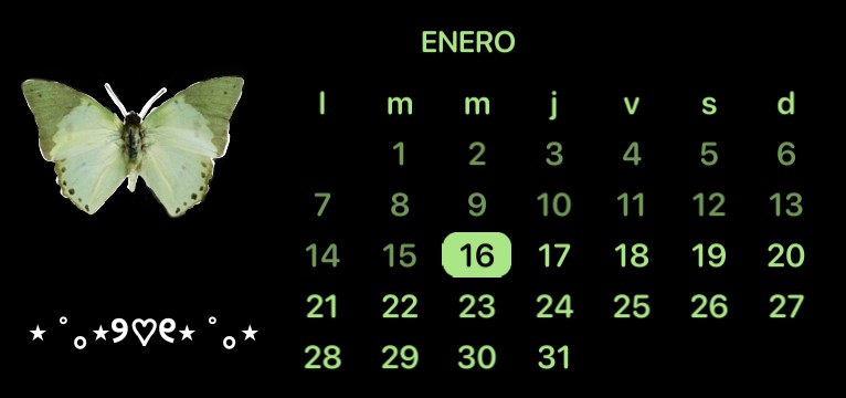 fairy calendar
