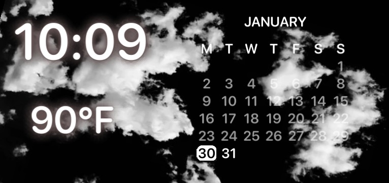 cloud widget