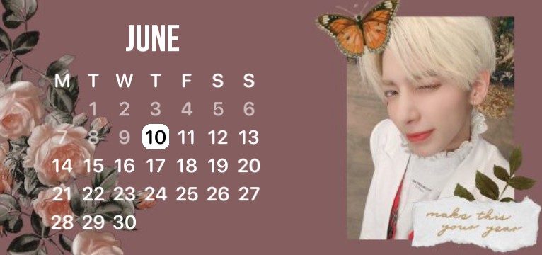 Taehyun TXT Calendar 