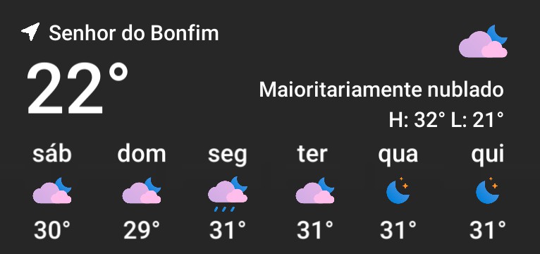 6 day weather  Day & Night Copy