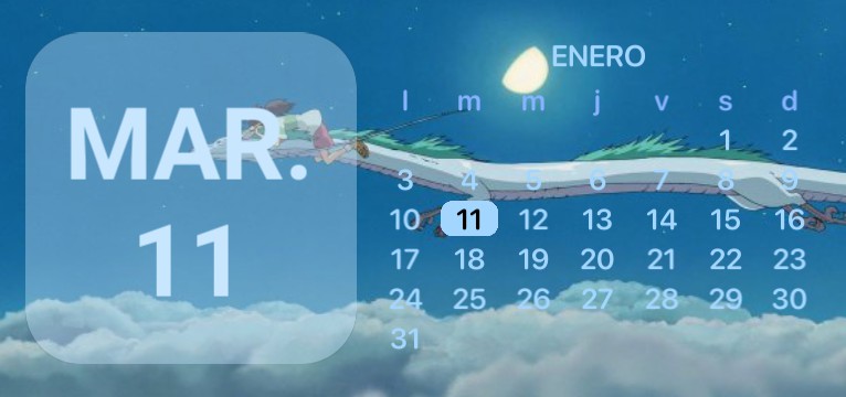 Studio Ghibli Haku Calendar