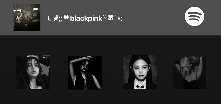 spotify blackpink 