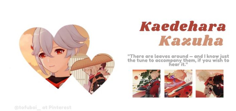 Kazuha genshin impac