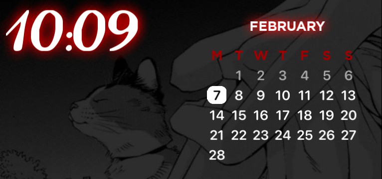 Red calender