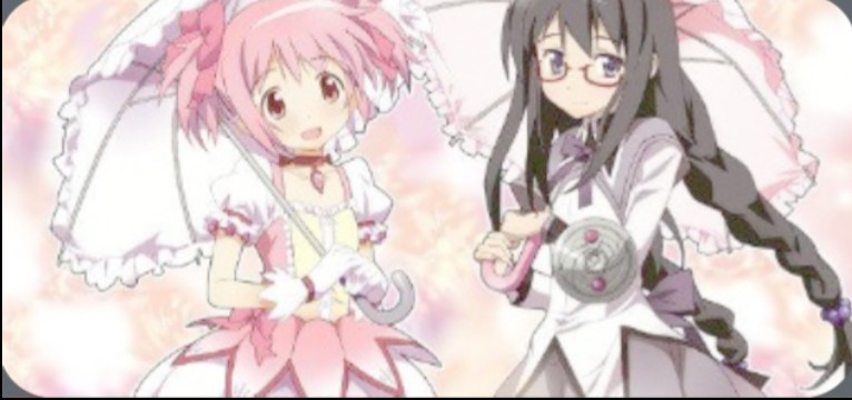 madoka and homura 