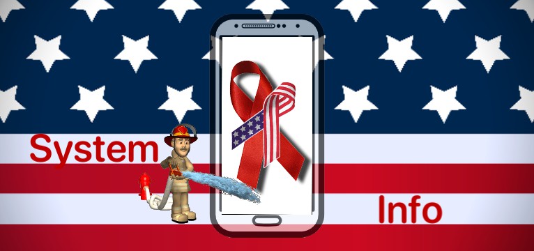 System Info Amerika never forget 