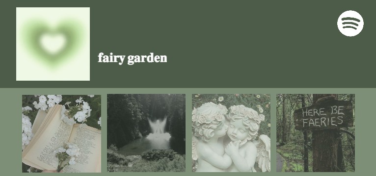  grunge fairy spotify widget Copy