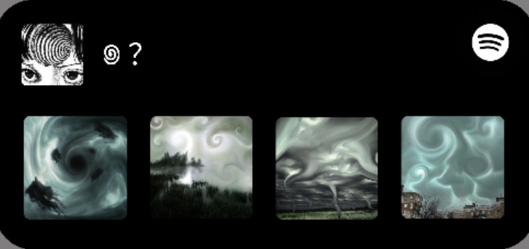 iOS Spotify Widget