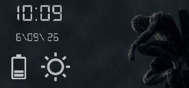 black spider-man