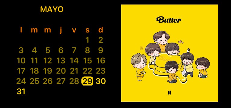 Butter Calendario