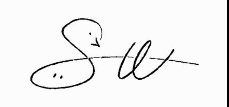 Kim Sunoos signature
