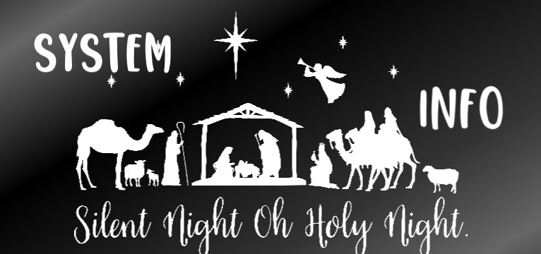 System Info Silent Night 