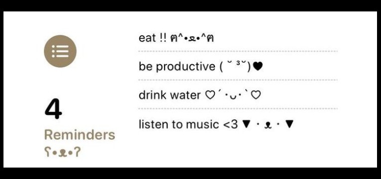 reminder