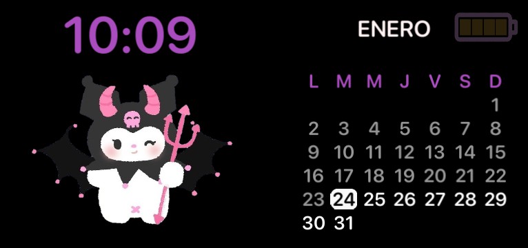 Kuromi calendar 