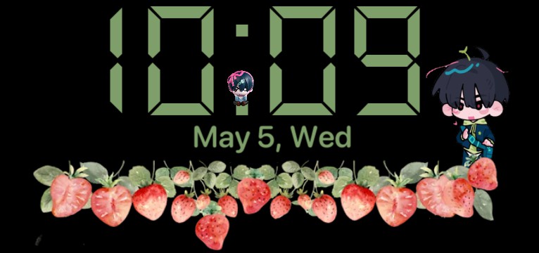 Cute Ivan clock