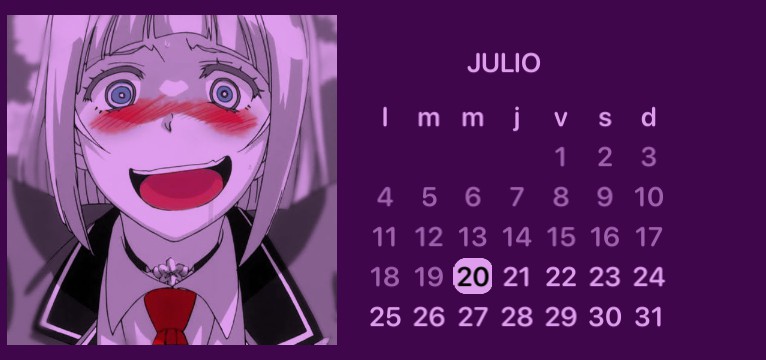 Anna calendar