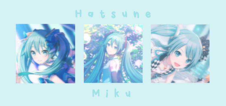 Hatsune Miku widget