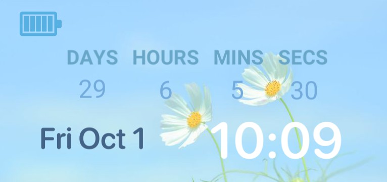 Blue Countdown