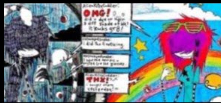 Scene kid widget not mine, credits to the creator