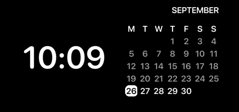 calendar with time 
